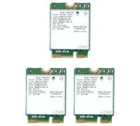 Wesafrae 3X 9560NGW Carte WiFi 1730Mbps sans AC 9560 Dual Band 2.4G+5G Bluetooth 5.0 802.11Ac M.2 CNVI 9560NGW Adaptateur sans