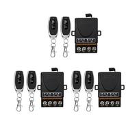 Wesafrae 3X AC 220 V 30A 1CH 433 MHz Commutateur de Télécommande sans Récepteur de Relais + Émetteur Marche/Arrêt pour Lampe D'Appareil Électrique