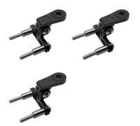 Wesafrae 3X Adaptateur de de Phare de Vélo pour sur Tige Vélo Lumière LED Support de Lampe Support de Type de Caméra Connecteur