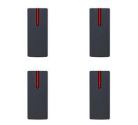 Wesafrae 4X Lecteur de Carte IC Étanche IP68 13.56Khz Carte de Proximité Contrôle D'Accès Lecteur Esclave Prise en Charge de la Sortie Wiegand 26/34