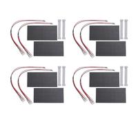 Wesafrae 8 Modules de Panneau D'Écran LED P4 256x128mm 64x32 Pixels 1/16 Scan Module de Panneau D'Affichage LED P4 Polychrome SMD RVB D'Intérieur