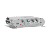 Wesafrae -838 Amplificateur de Puissance HiFi 2.1 Canaux 80 W X 2 Amplificateur de Son Stéréo pour Basses avec Sortie Caisson de Basses Amplificateur Audio Domestique Blanc