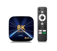 Wesafrae Boîtier TV Intelligent Android TV98 Allwinner H618 Lecteur Multimédia BT5.0 Set Top Box Prise EU