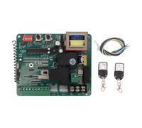 Wesafrae Carte de Contrôle de Moteur de Porte Électrique LED avec Télécommande pour Circuit de Porte Coulissante.