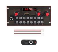 Wesafrae Carte Décodeur Audio MP3 Amplificateur Bluetooth 10W Module de Puissance Audio 3.7V-24V avec USB/TF/FM pour Projets de Haut-Parleurs Maison DIY