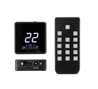 Wesafrae Contrôleur de Vitesse PWM 4 Fils DC 24V 12V 5V Ventilateur avec Affichage Numérique Télécommande PD QC Charge Modèle DC