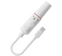 Wesafrae Convertisseur D'Alimentation Type-C pour Caméras de Sécurité 48V à 5V, Cordon Convertisseur Étanche, Séparateur POE.