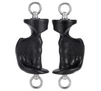 Wesafrae Corde de Triceps de Fitness pour Attache de Câble, Poignée de Forme Étrange pour Gym, Barre de Tirage LAT pour Machine à Câble, Polyvalence.