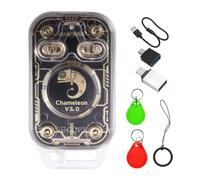 Wesafrae Émulateur de Lecteur de Puces RFID Chameleon V3.0 + Porte-Clés 2XUID 125K 13,56M Copieur D'Étiquettes de Cartes à Puce ID IC NFC Lecture/Écriture