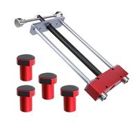 Wesafrae Ensemble de 4 Étaux à Inertie pour Établi, 19 Mm, avec Butées de Banc, Pince avec Pad en Silicone Antidérapant pour le Travail Du Bois.