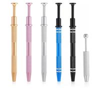 Wesafrae Ensemble D'Outils de Prise Supérieure en Acier Inoxydable, 6PCS Outil de Prise à Boule Perforante, pour Outils de Bijouterie avec 4 Griffes, pour