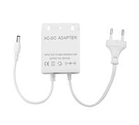 Wesafrae Entrée CA 110-240 V Sortie CC 12 V Alimentation Prise UE Chargeur Étanche pour Caméra IP Analogique CCTV Sécurité AHD Prise UE