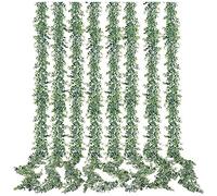 Wesafrae Guirlande Artificielle D'Eucalyptus à Suspendre au Mur Décorations Végétales Décorations d'arc de Mariage