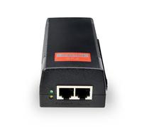 Wesafrae Injecteur PoE 48 V 60 W Sortie 100 Mbit/S Power Over Ethernet Prise en Charge PoE Protection Contre la Foudre Adaptateur PoE IEEE 802.3at Prise UE EU Plug