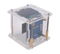 Wesafrae Kit Électronique DIY ESP8266 Mini Horloge de Prévision Météo Kit WiFi en Réseau avec Écran OLED et Boîtier de Soudage DIY