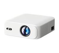 Wesafrae L9W Mini Projecteur 4K Ultra Portable, Projecteur Vidéo Full HD de Qualité Cinéma avec Bluetooth, Home Cinéma Intelligent, Compatible avec Les Appareils Prise UE
