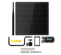 Wesafrae Nœud Solaire 5W Meshtasic Heltec Lora 32 V4 Module Lora Lor 2.4G Bluetooth Basse Consommation Réseau Maillé Solaire 915MHZ