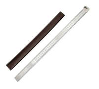 Wesafrae Règle Robuste, 50 cm (20 Pouces), Bord Droit en Métal de 5 mm (0,2 Pouce) D'Épaisseur