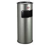 Wesco 150 831-11 Cendrier 50 l avec tamis et contenant en acier galvanisé (Argenté)