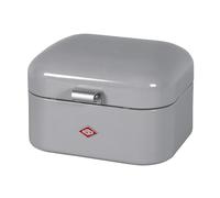 Wesco 235 101-76 Single Grandy Boîte à Pain en Acier revêtu par pulvérisation Tôle 21.50 x 28.0 x 17,0 cm, Gris