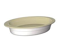 Wesco 327 102-23 Plat à gratin ovale Bake'n Hot (Amande)