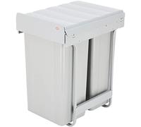 Wesco 40 Dt-32 Big Bio double Poubelle encastrable 338x585x485mm