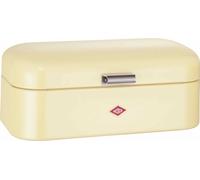 Wesco Breadbox Grandy, Frühstücksbox, Brotdose, Butterbrotsdose, Mandel, Stahlblech, 235201-23