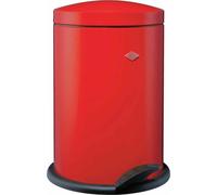 WESCO Collecteur de déchets à pédale Alpha 13l rouge