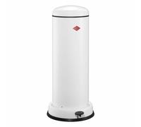 WESCO® Collecteur de déchets à pédale Big Baseboy 30 litres, blanc