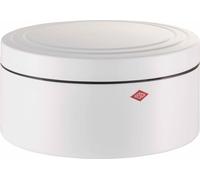 Wesco Gebäckdose Classic Line, Cookie Box, Keksdose, Stahlblech pulverbeschichtet, Weiß Matt, 4 Liter, 324402-74