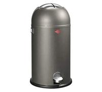 Wesco Kickmaster Poubelle Acier inoxydable Gris anthracite 33 litres