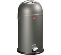 Wesco Mülleimer Kickmaster, Abfallsammler, Tretabfallsammler, Stahlblech, Graphit, 33 L, 184631-13