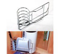 Wesco Pelle à Poussière Et Balayette Cadre Support Chrome Balayette Balai