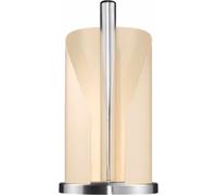 Wesco Porte-Rouleau de Papier de Couleur Amande en Acier Inoxydable et tôle d'acier laquée colorée, Socle Stable en Acier Inoxydable, pour Rouleaux de Papier essuie-Tout Standard ou 2 à 3 Rouleaux de