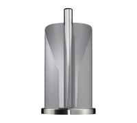 Wesco Porte-Rouleau de Papier de Couleur Grise en Acier Inoxydable et tôle d'acier laquée de Couleur, Socle Stable en Acier Inoxydable, pour Rouleaux de Papier essuie-Tout Standard ou 2 à 3 Rouleaux