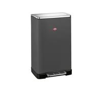 WESCO Poubelle pdale Big Double Boy graphite mat