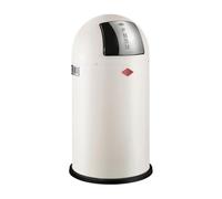 Wesco Poubelle Pushboy – 50 L sable mat 40 x 40 x 75 cm