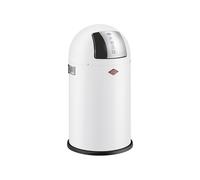 WESCO Poubelle « Pushboy Junior » blanc mat