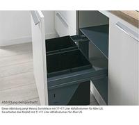 Wesco SortoMaxx 840453-60 Poubelle encastrable 2 compartiments