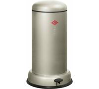Wesco Tretabfallsammler Baseboy mit Dämpfer, Abfallsammler, Abfalleimer, Mülleimer, Stahlblech, Neusilber, 20 L, 134531-03