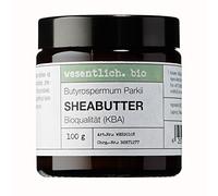 Wesentlich. Beurre de karité bio Pot en verre de 100 g Produit 100 % naturel