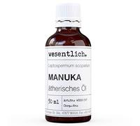 wesentlich. Huile essentielle de Manuka - 100 % naturelle (flacon en verre) - Pour lampe à parfum et diffuseur (50 ml)