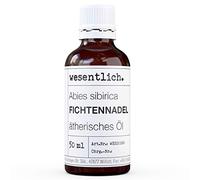 wesentlich. Huile essentielle d'épicéa - 100 % naturelle (flacon en verre) - entre autres pour lampe à parfum et diffuseur (50 ml)
