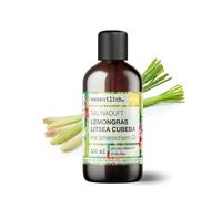 wesentlich. Infusion de sauna Lemongras-Litsea Cubeba | Parfum intense pour sauna avec huiles essentielles 100 % naturelles | Bouteille en verre ambré de 100 ml