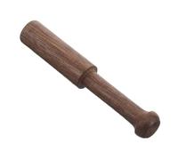 WESIEVYA 1 Maillet Bol Chantant Professionnel en Bois Massif et Cuivre, Acoustique Claire, Ergonomique pour Praticiens du Son, Accessoire Yoga et Contemplation