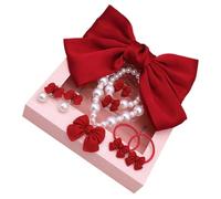 WESIEVYA 1 Set/7pcs Épingles Cheveux Bijoux Fête Garçon Et Filles Boucles D'oreille Serrage Tête Bracelet Ensemble Chic