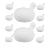 WESIEVYA 10 pièces Insert Bulle Caoutchouc pour Presser Accessoire de Remplacement Décompression Lot de Petit Format et Élastique pour Fabrication de Jouets à Bulles