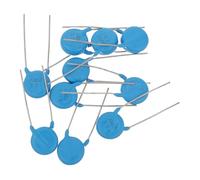 WESIEVYA 10 Pièces Kvk Capacitors Céramiques Disque pour Réparation Radio Audio Industrie et Projets Électriques Bleu Ciel