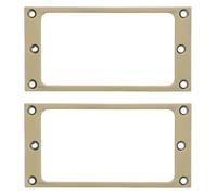 WESIEVYA 2 anneaux de fixation pour micros humbucker : anneau de montage pour micro double bobinage de guitare électrique - Cadre de protection pour la réparation et le remplacement de de guitare