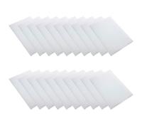 WESIEVYA 20 Pièces Papier Résistant Déchirure et Absorption Rapide D'encre A4 Finition Holographique Photo Argenté pour Scrapbooks et Impressions Jet D'encre